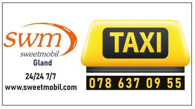 Entreprises de la région - Taxis à Gland Région - Sweetmobil