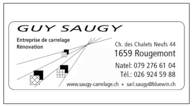 Guy Saugy Carrelage Sàrl - Pose et entretien carrelage et pierre naturelle - Bâtiment à Vevey