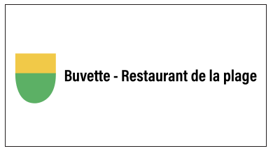 Buvette et restaurant de la plage - Rolle - Les Pieds dans l’Eau - Camping & Plage à Rolle Région
