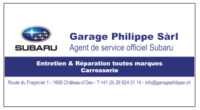 Garage Philippe Sàrl - Agent de service officiel Subaru - Garages & Carrosseries à Corseaux