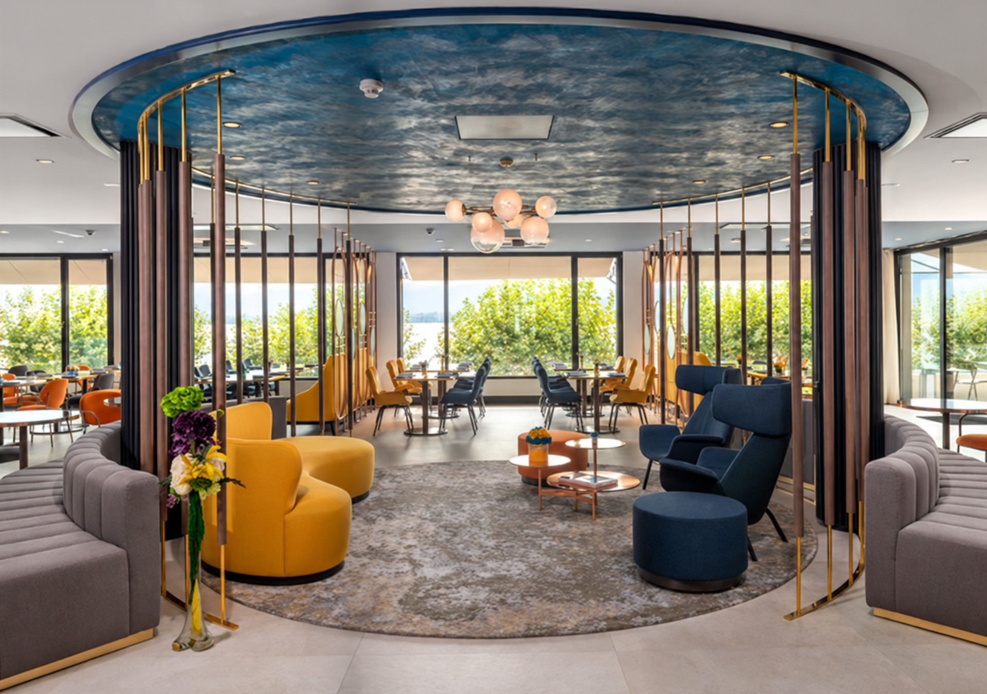 Beau Rivage Nyon - espace bien-être, restaurants, lounge bar avec terrasse