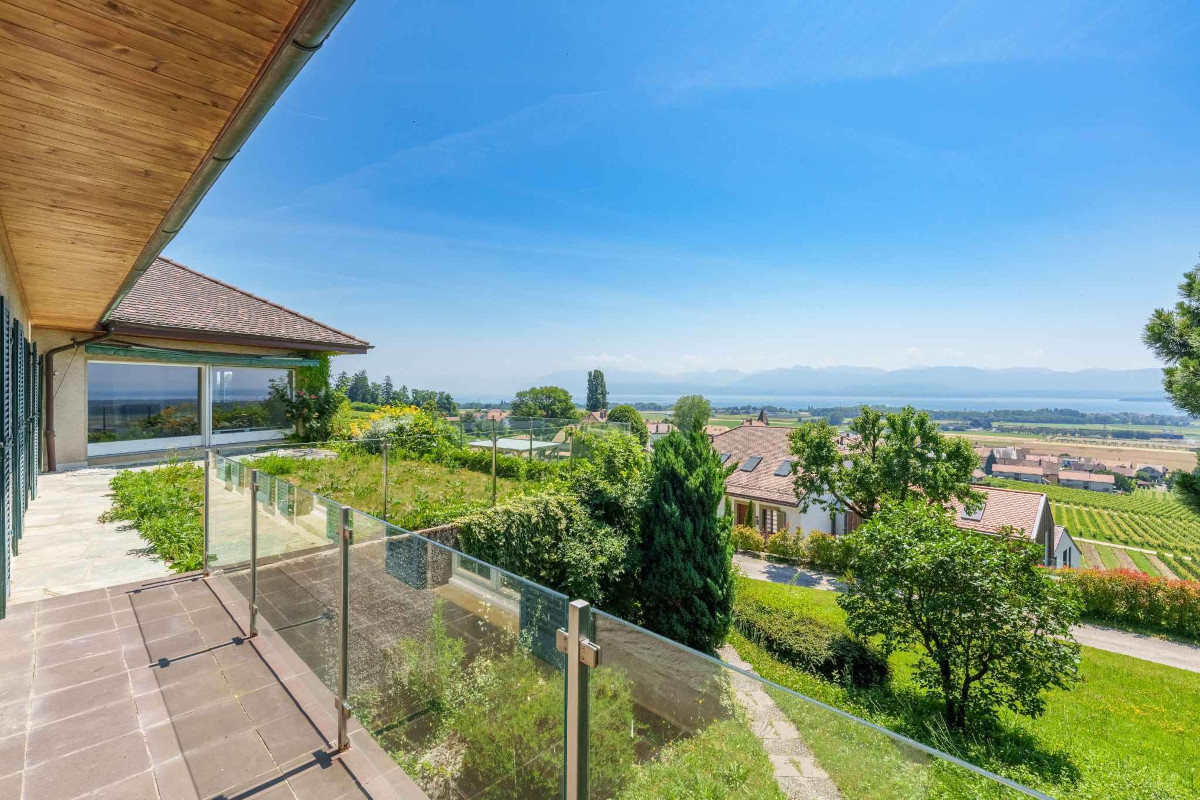 Situation paisible avec magnifique vue